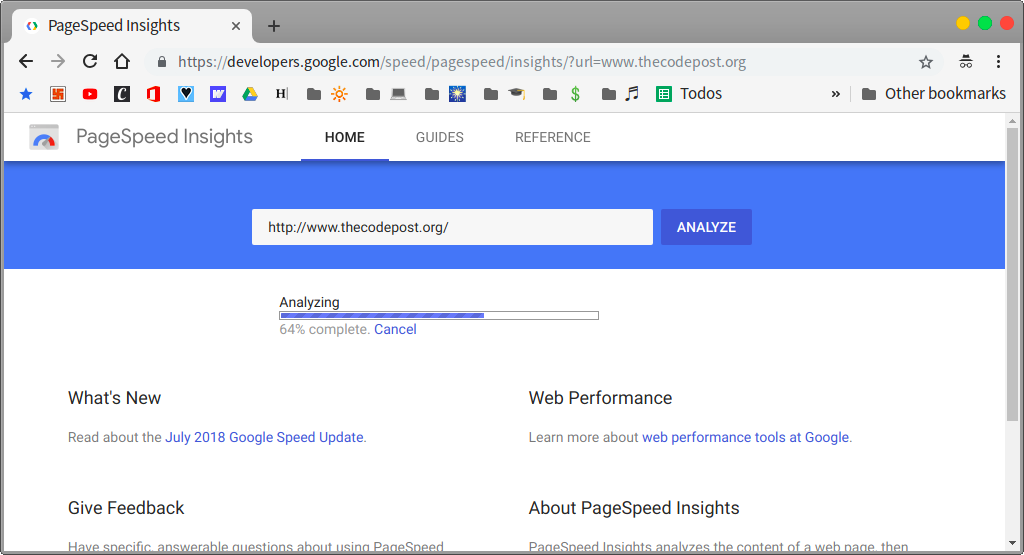 Google Performance Insights will give you a more unbiased result for your WordPress speed improvement
