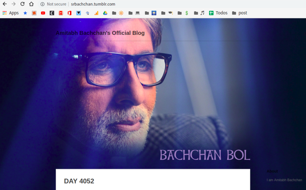 amitabh bacchan does not have to care about long form content or any content for that matter