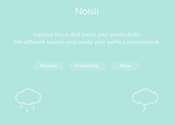 productivity tips using tech noisli