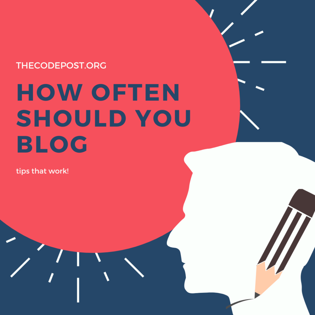 should you blog more often