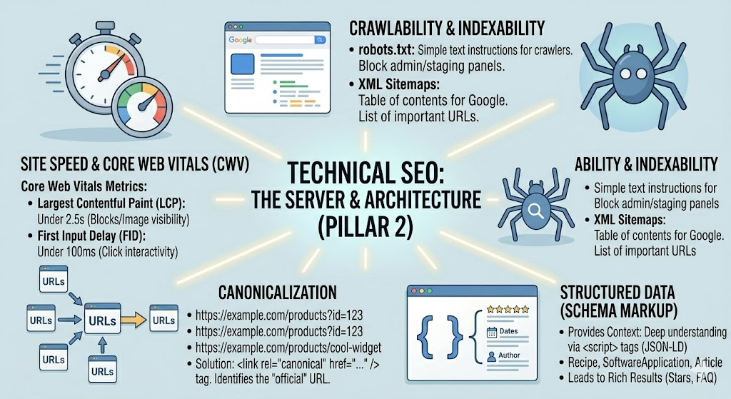 technical seo - pillar 2