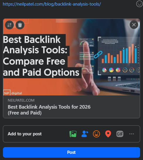 facebook rich snapshot