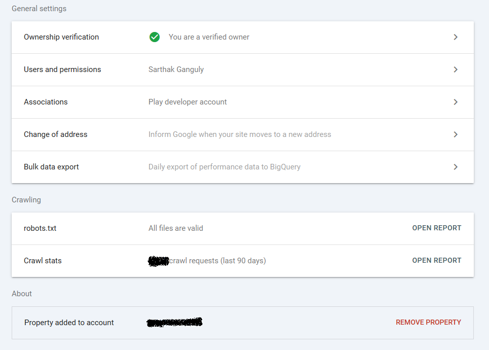 google search console bulk data export 